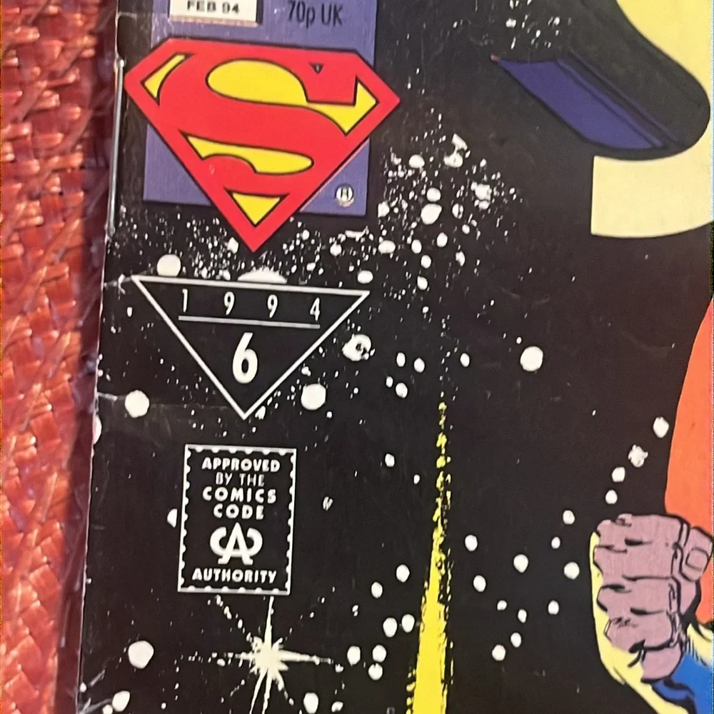 SUPERMAN # 86 DC COMICS 1994 DC UNIVERSE LOGO VARIANT COVER DAN JURGENS VINTAGE